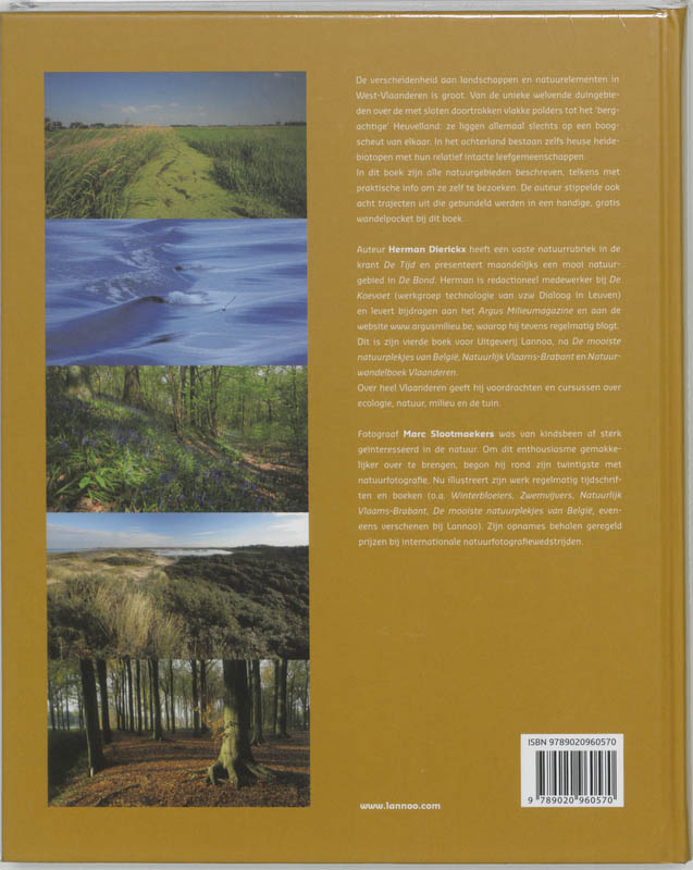 Achterkant van Natuurlijk West-Vlaanderen