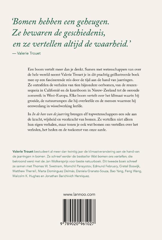 Achterkant van In de ban van de jaarring