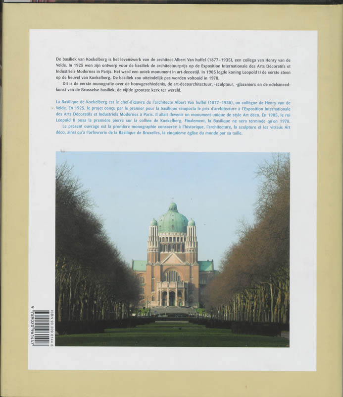 Achterkant van Basiliek van Koekelberg