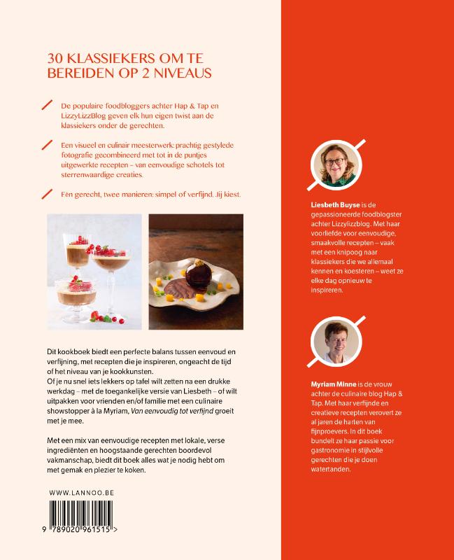 Achterkant van Van eenvoudig tot verfijnd