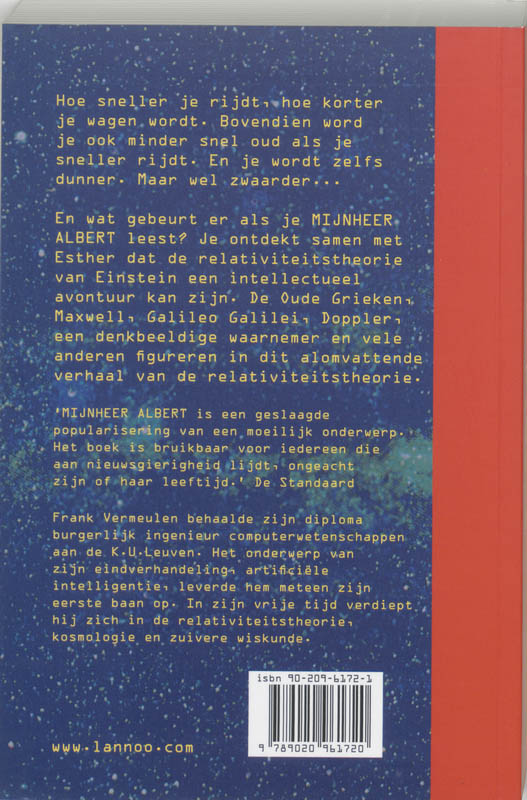 Achterkant van Mijnheer Albert