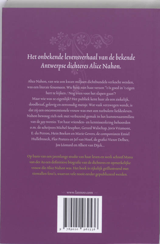 Achterkant van Ik heb de liefde liefgehad