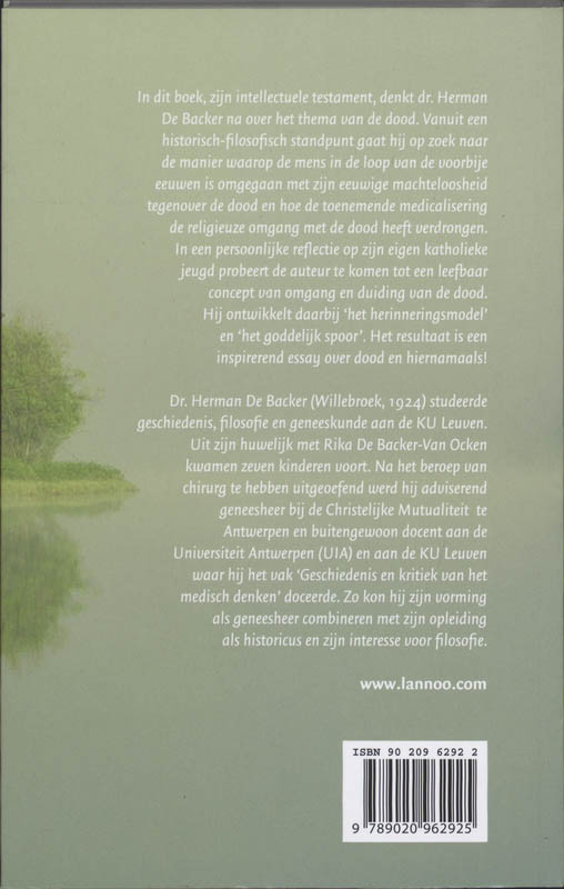 Achterkant van Het grote zwijgen