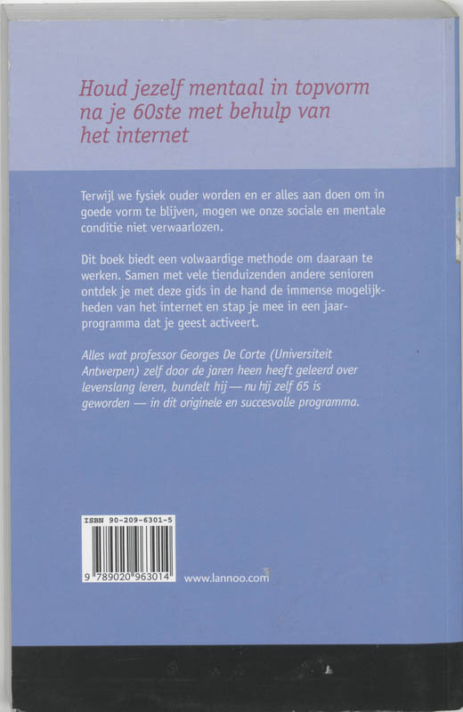 Achterkant van Blijf scherp!