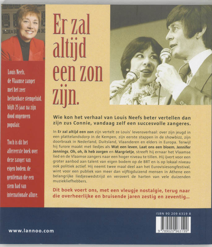Achterkant van Er zal altijd een zon zijn