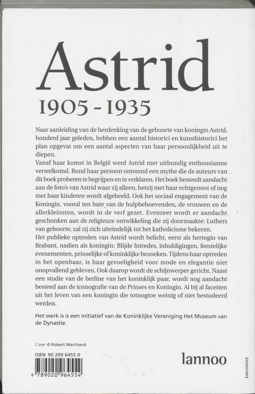 Achterkant van Astrid
