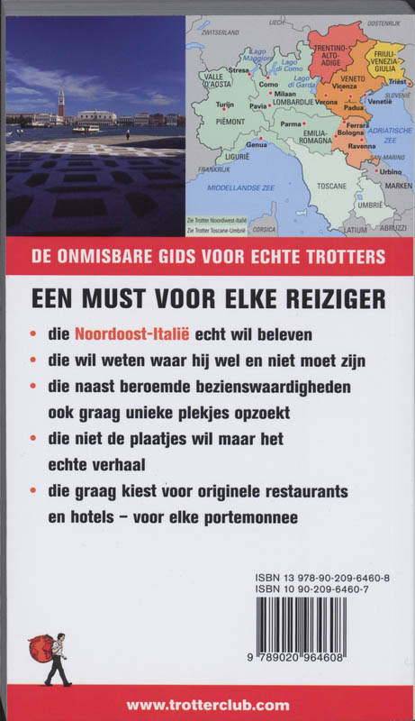 Achterkant van Noordoost Italie