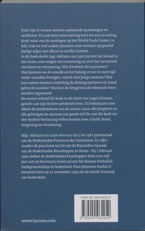 Achterkant van Samen verder