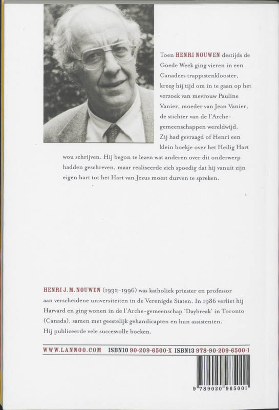 Achterkant van De taal van het hart