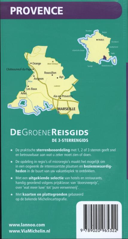 Achterkant van Provence