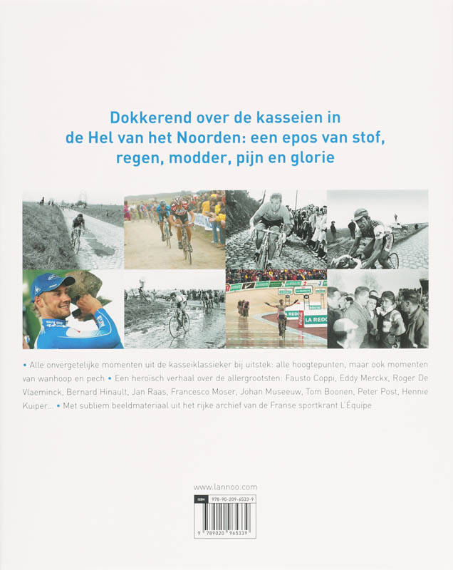 Achterkant van Parijs-Roubaix