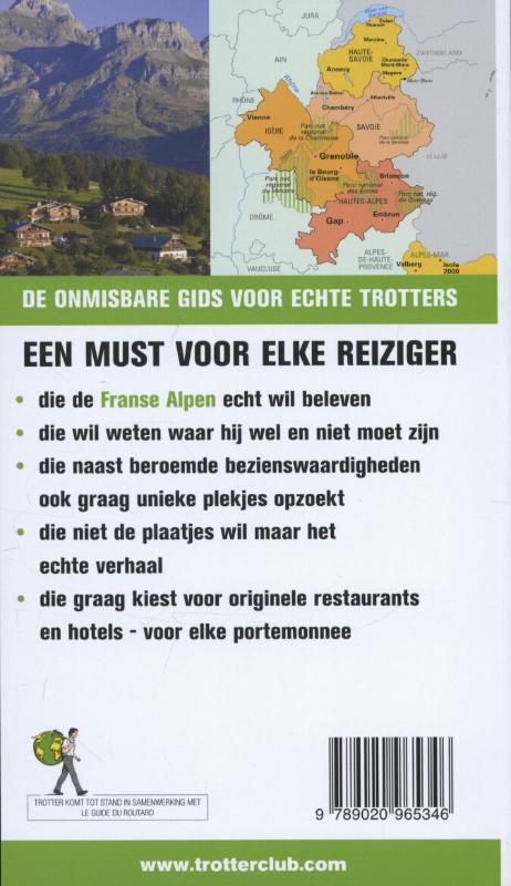 Achterkant van De Franse Alpen