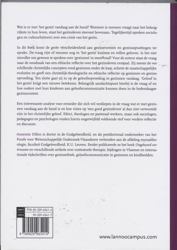 Achterkant van Geloof in het gezin?