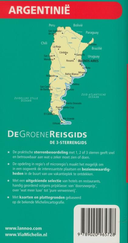 Achterkant van Argentinie
