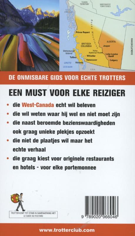 Achterkant van West-Canada