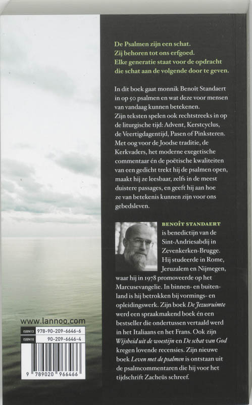 Achterkant van Leven met de psalmen