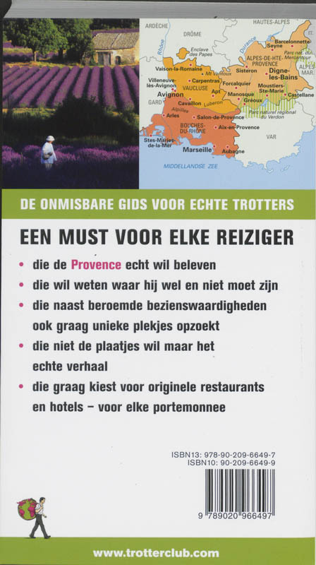 Achterkant van Provence