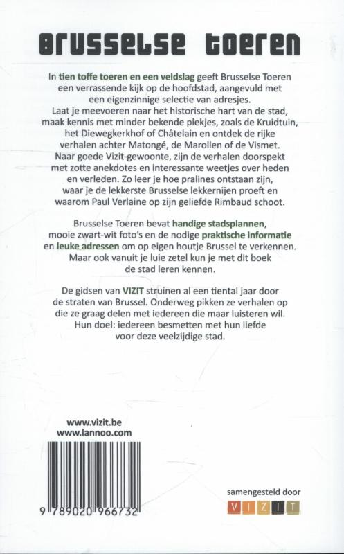 Achterkant van Brusselse toeren