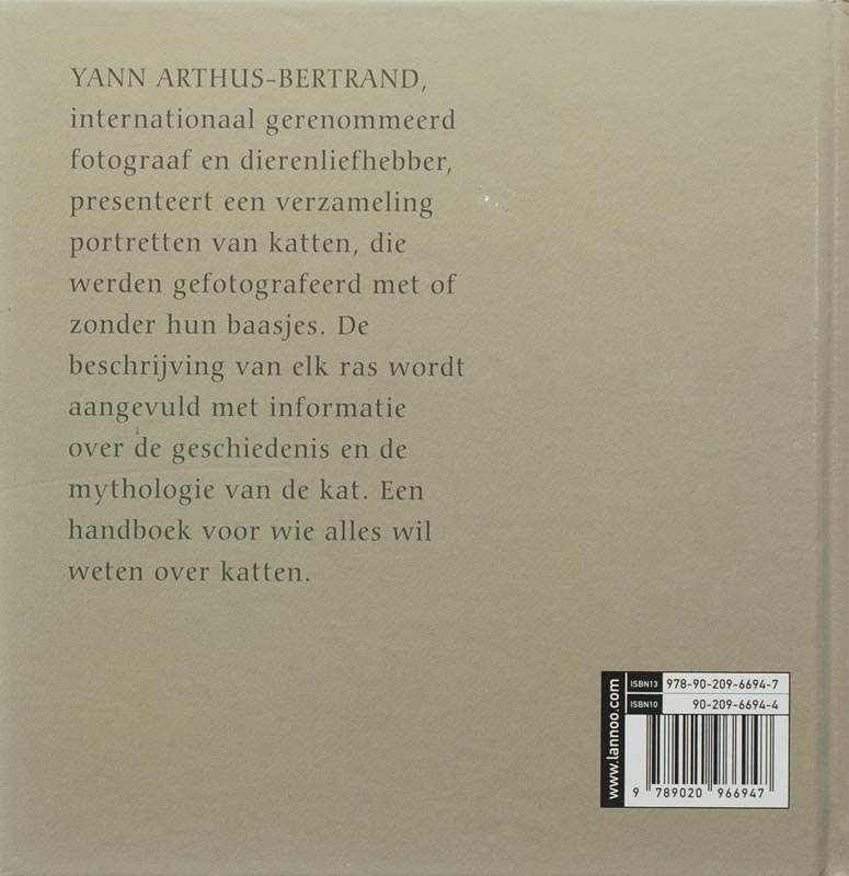 Achterkant van Katten