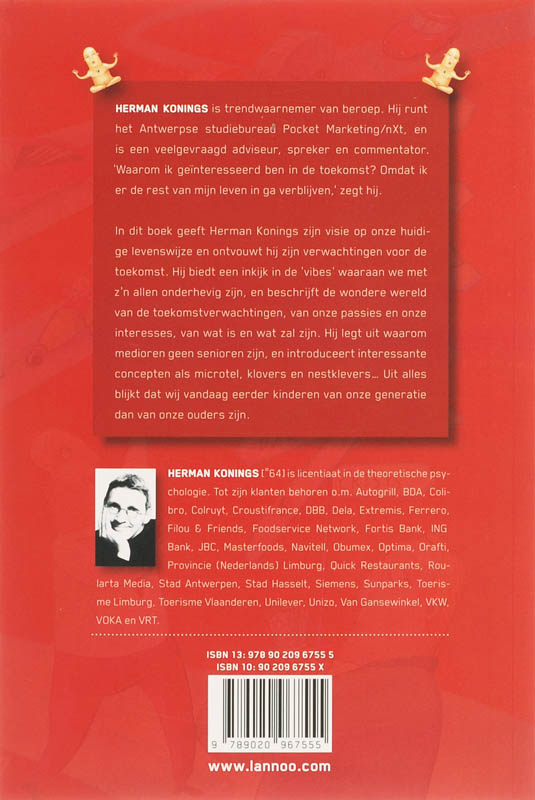 Achterkant van De stand des tijds