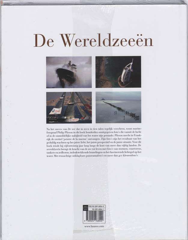 Achterkant van De Wereldzeeën