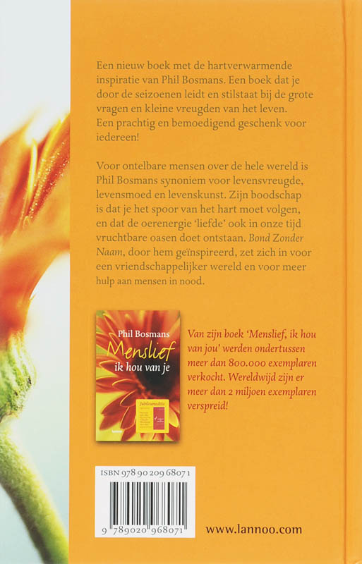 Achterkant van Van harte