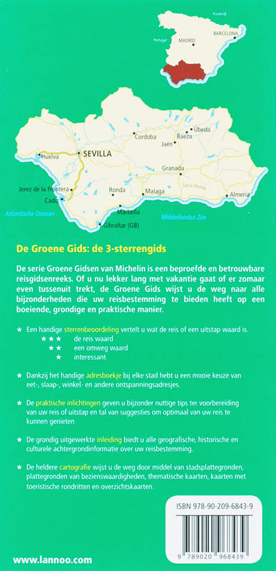 Achterkant van Andalusie