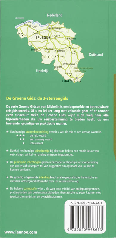 Achterkant van Belgie-Luxemburg