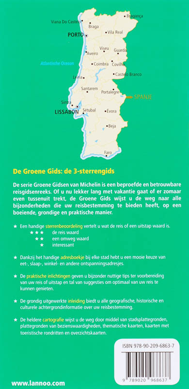 Achterkant van Portugal
