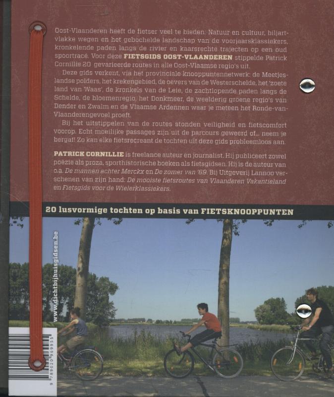 Achterkant van Fietsgids
