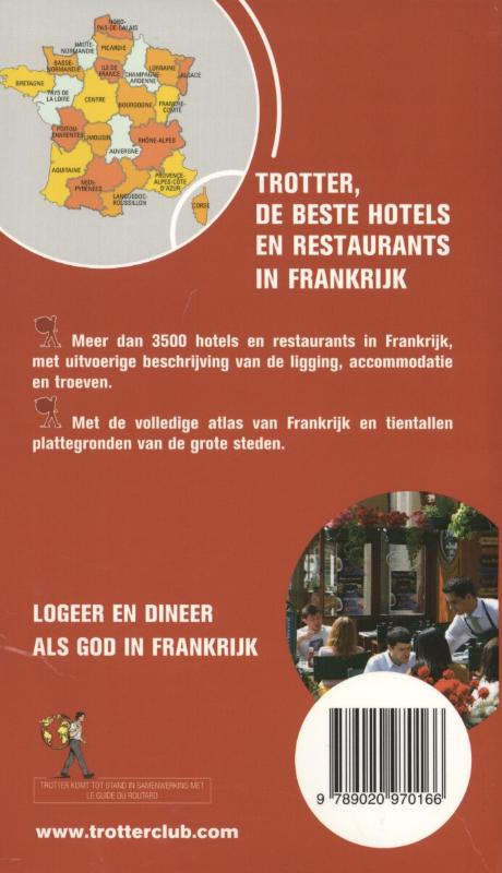 Achterkant van De beste hotels en restaurants in Frankrijk
