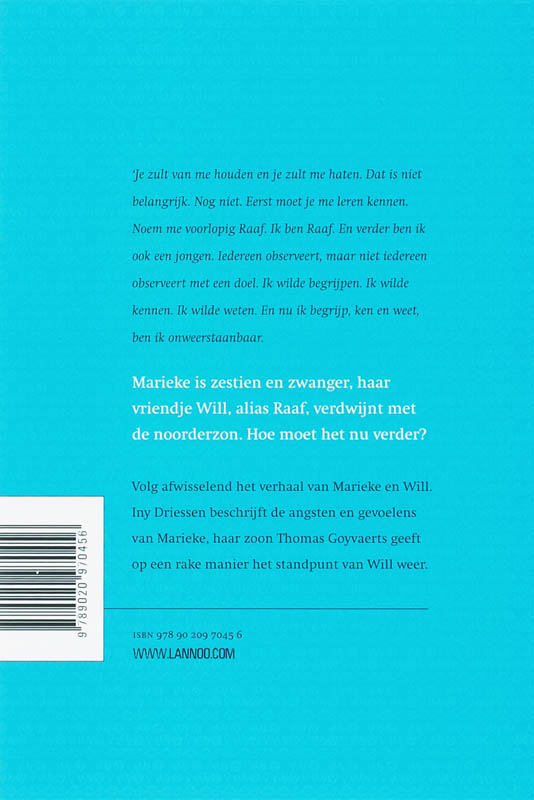 Achterkant van Ik ben Raaf
