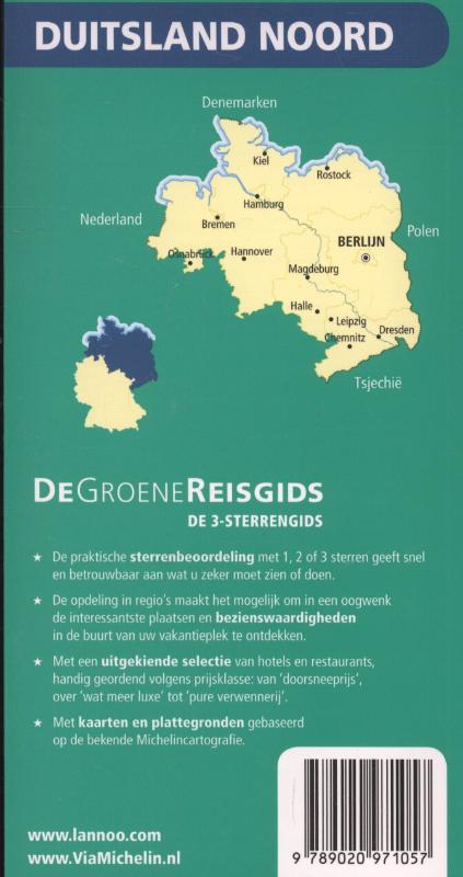 Achterkant van Duitsland Noord