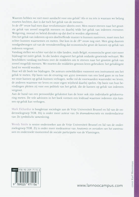 Achterkant van Het grootste geluk