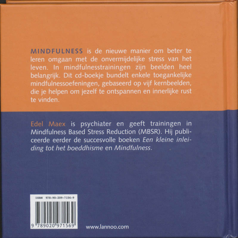 Achterkant van Werken met Mindfulness