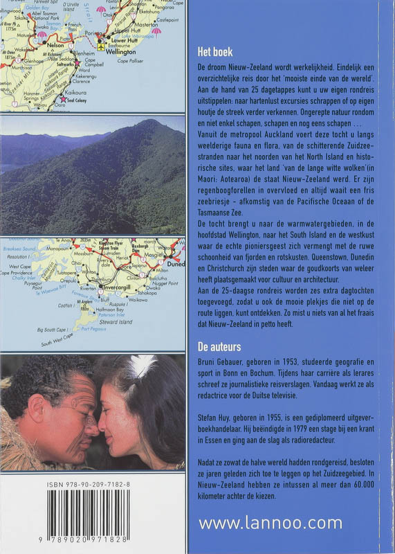 Achterkant van Nieuw-Zeeland