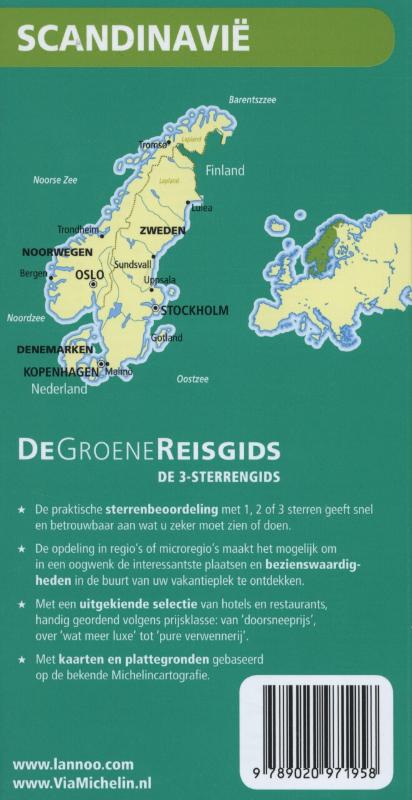 Achterkant van Scandinavie