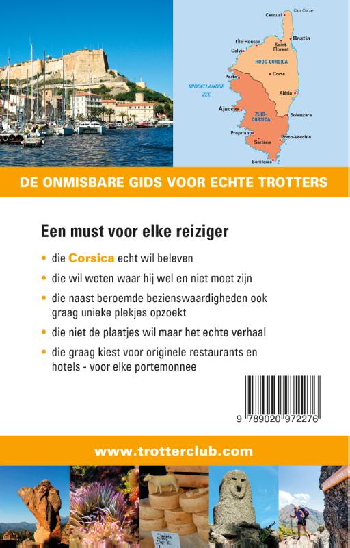 Achterkant van Corsica