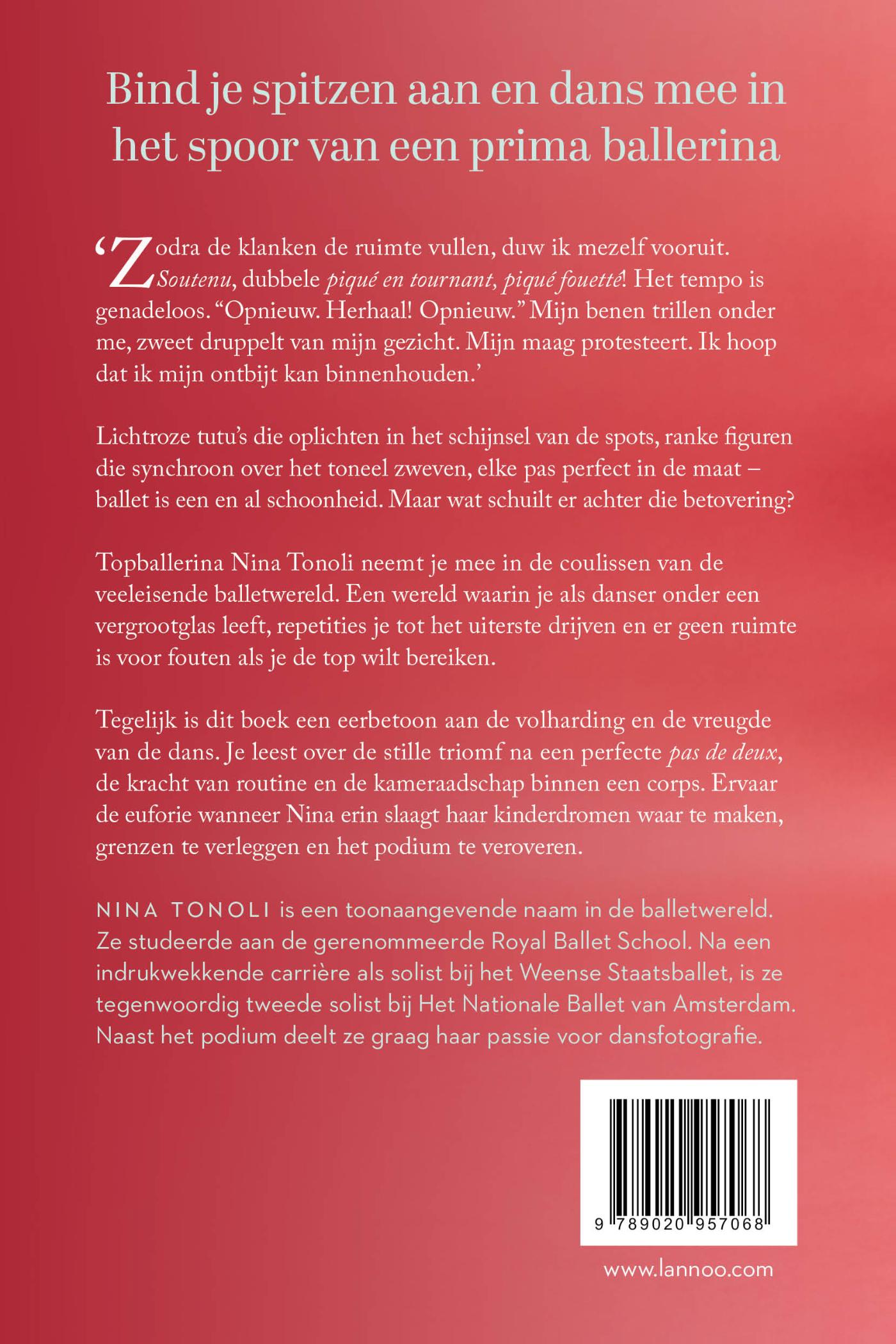 Achterkant van Dagboek van een ballerina