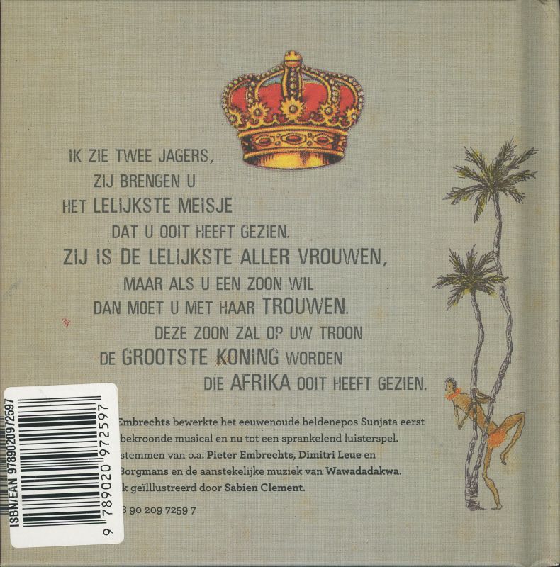 Achterkant van Sunjata