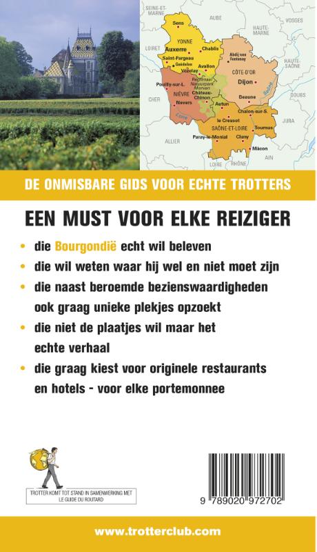 Achterkant van Trotter Bourgondië