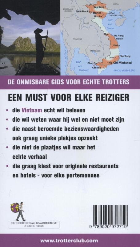 Achterkant van Vietnam