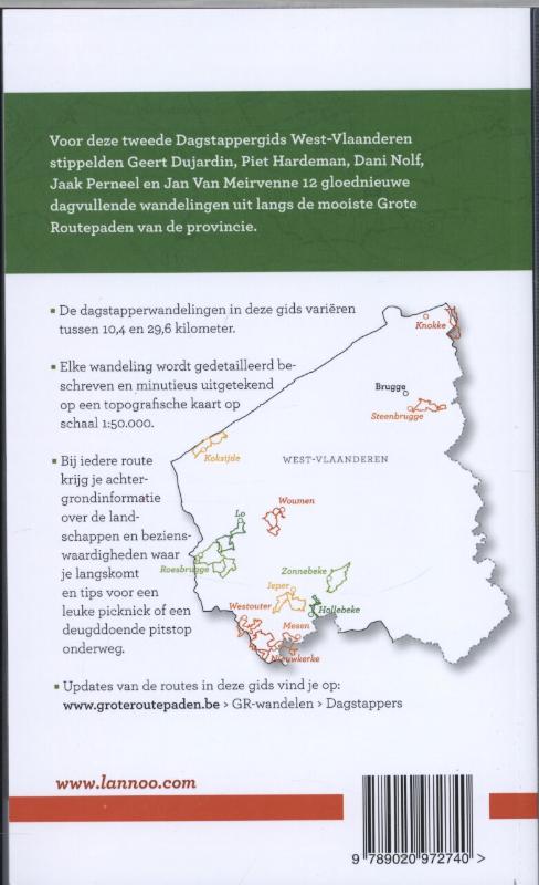 Achterkant van West-Vlaanderen
