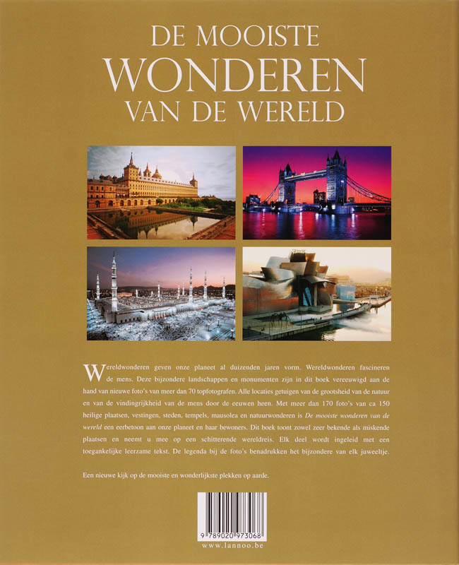 Achterkant van Wonderen van de wereld