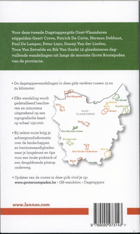 Achterkant van Oost-Vlaanderen
