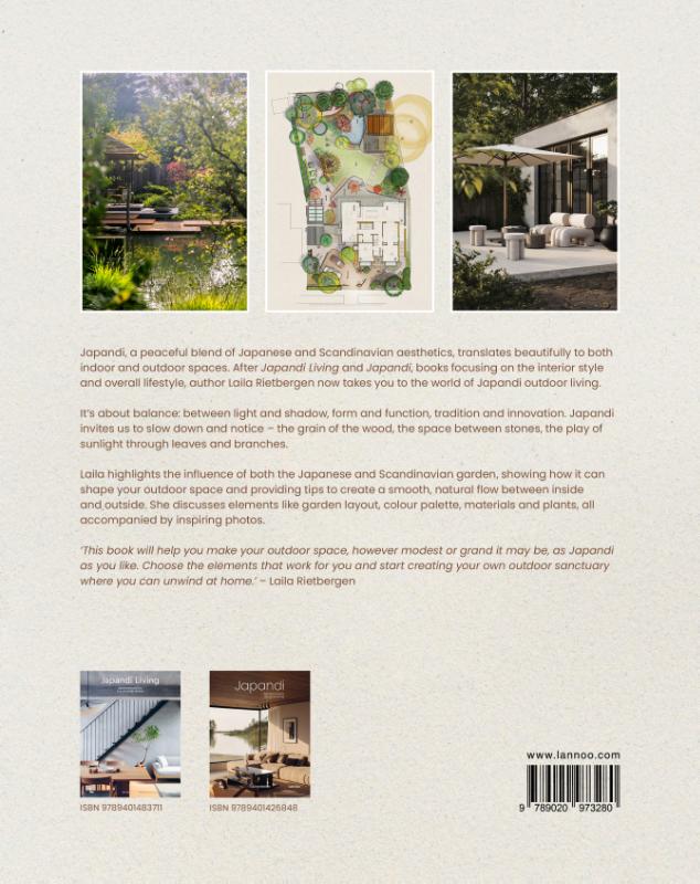 Achterkant van Japandi Outdoor Living