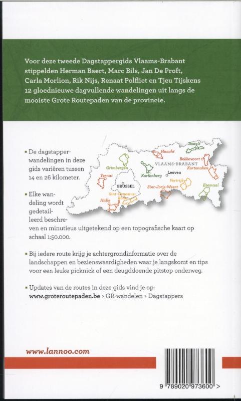 Achterkant van Vlaams Brabant