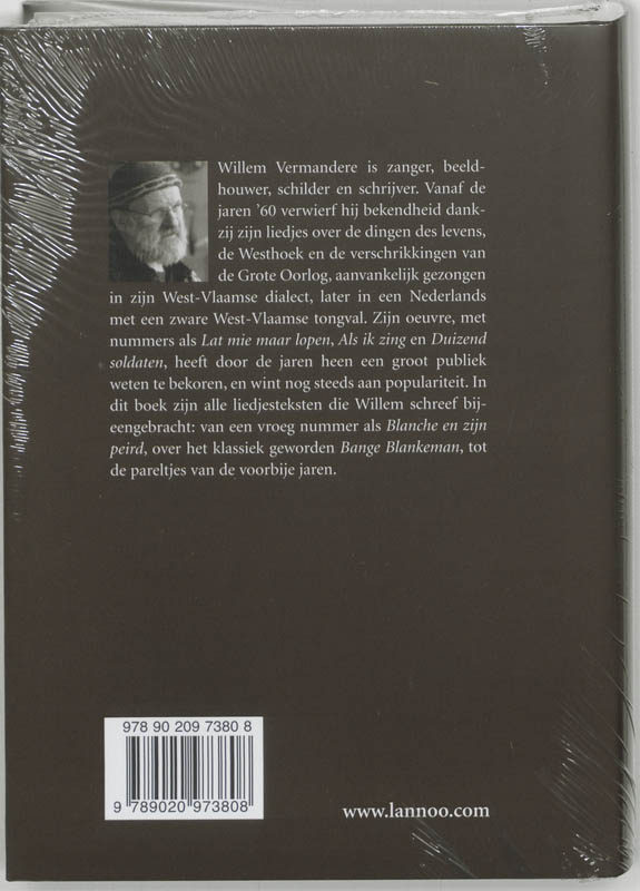 Achterkant van Van Blanche tot Blankeman