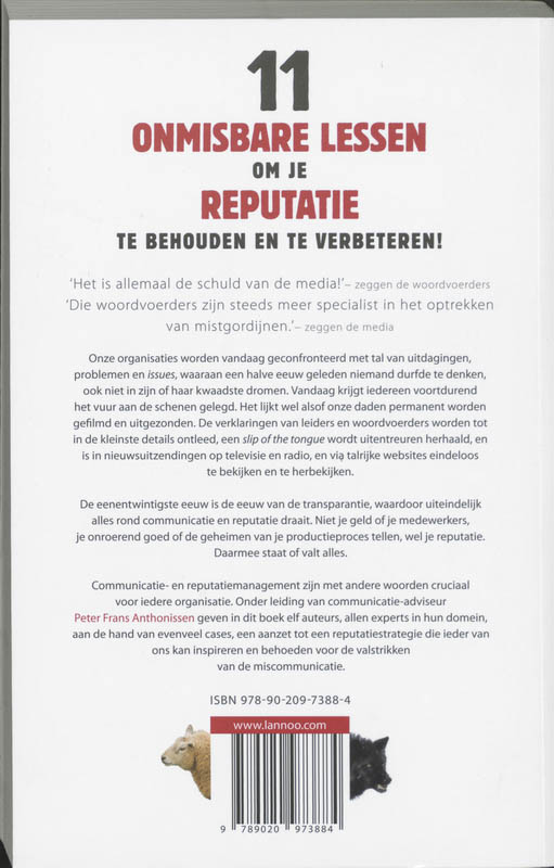 Achterkant van Versta me niet verkeerd