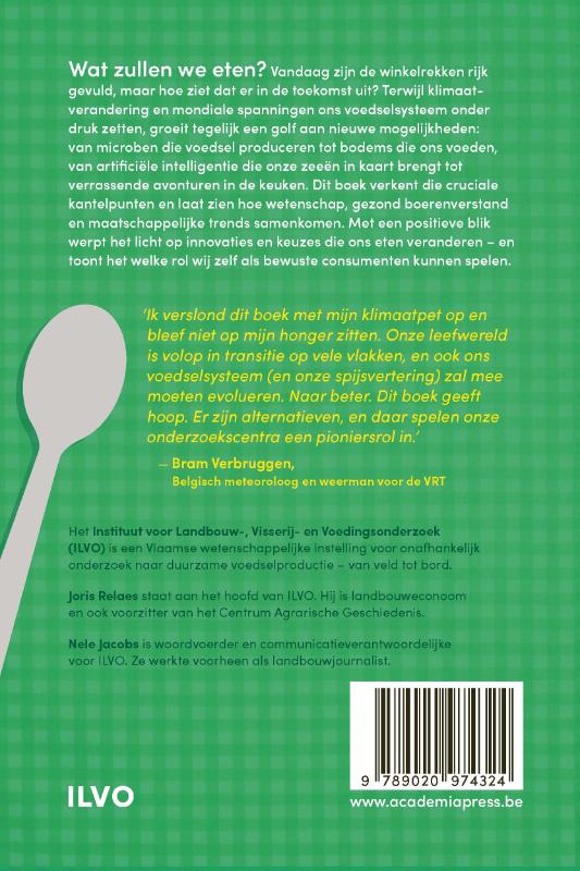 Achterkant van Het komt goed met ons eten
